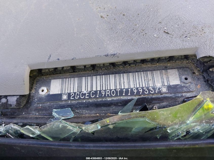 1996 Chevrolet Gmt-400 C1500 VIN: 2GCEC19R0T1199337 Lot: 43884953