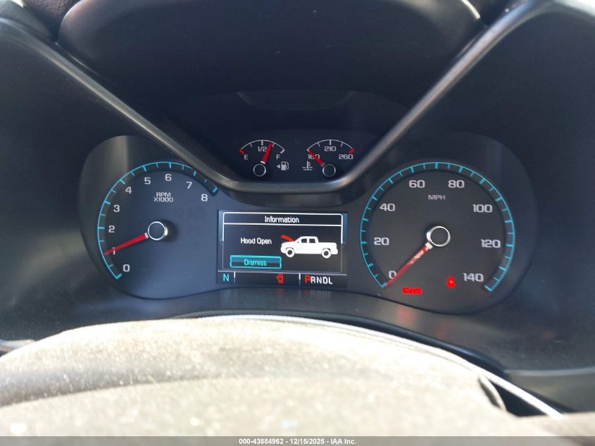 2017 Chevrolet Colorado Z71 VIN: 1GCGSDEN3H1199944 Lot: 43884962