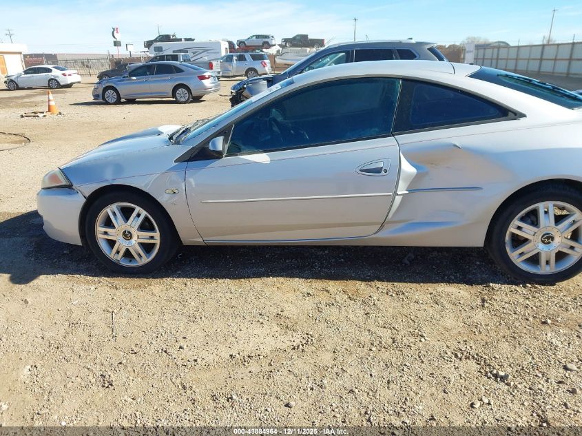 2002 Mercury Cougar V6 VIN: 1ZWFT61L025621637 Lot: 43884964