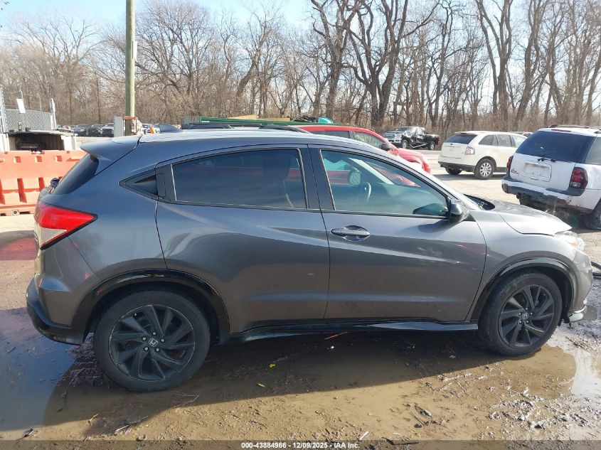 2021 Honda Hr-V Awd Sport VIN: 3CZRU6H16MM743190 Lot: 43884966