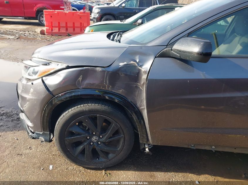 2021 Honda Hr-V Awd Sport VIN: 3CZRU6H16MM743190 Lot: 43884966