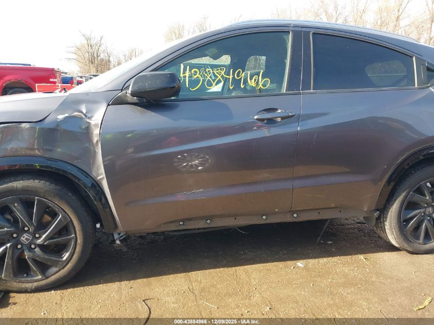 2021 Honda Hr-V Awd Sport VIN: 3CZRU6H16MM743190 Lot: 43884966