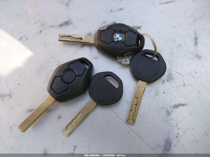 2001 BMW 325I VIN: WBAAN37481NJ10764 Lot: 43884981