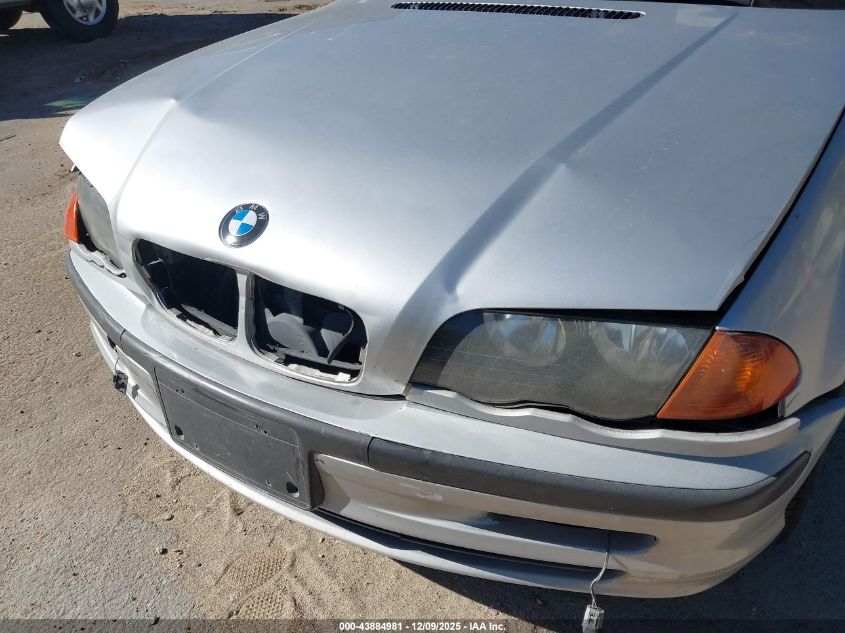 2001 BMW 325I VIN: WBAAN37481NJ10764 Lot: 43884981