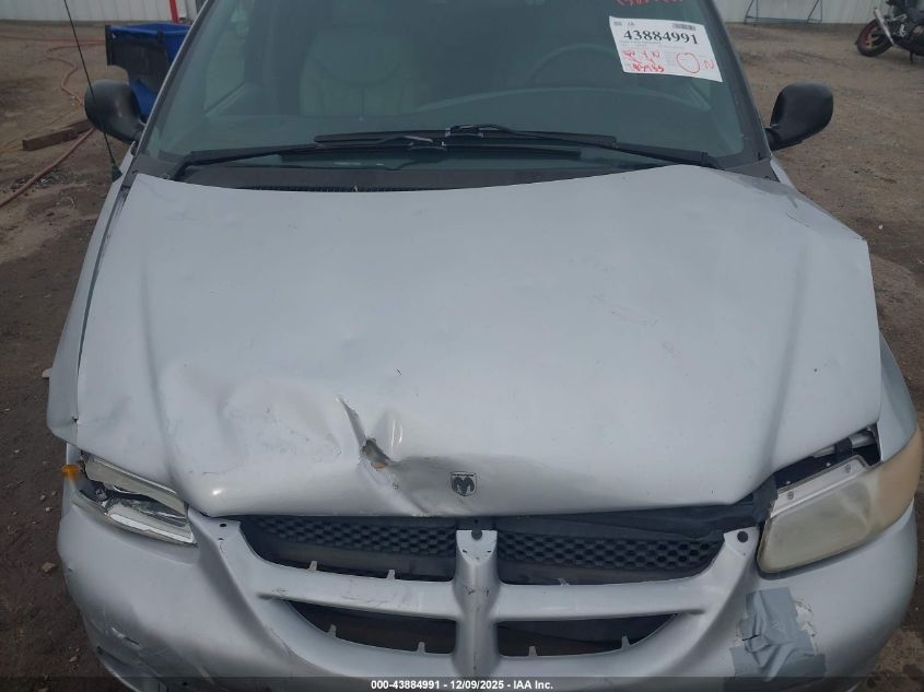2000 Dodge Grand Caravan Se VIN: 1B4GP44G9YB780084 Lot: 43884991