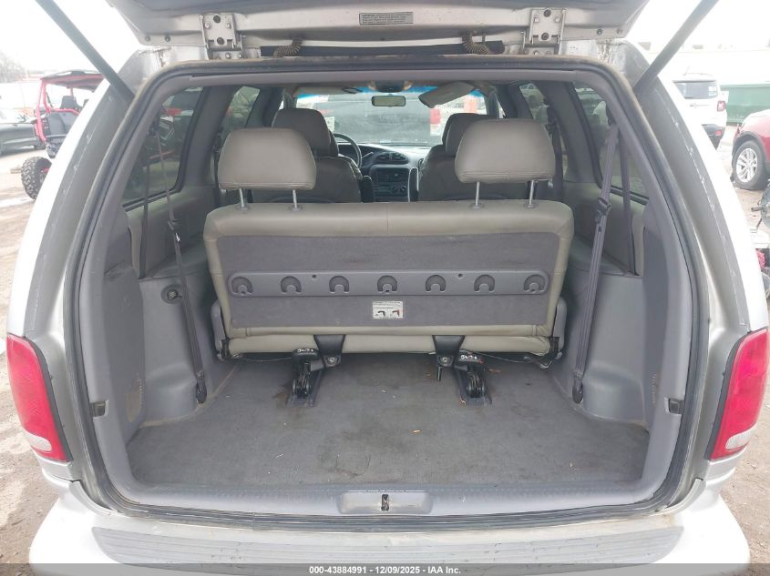 2000 Dodge Grand Caravan Se VIN: 1B4GP44G9YB780084 Lot: 43884991