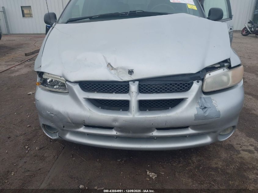 2000 Dodge Grand Caravan Se VIN: 1B4GP44G9YB780084 Lot: 43884991