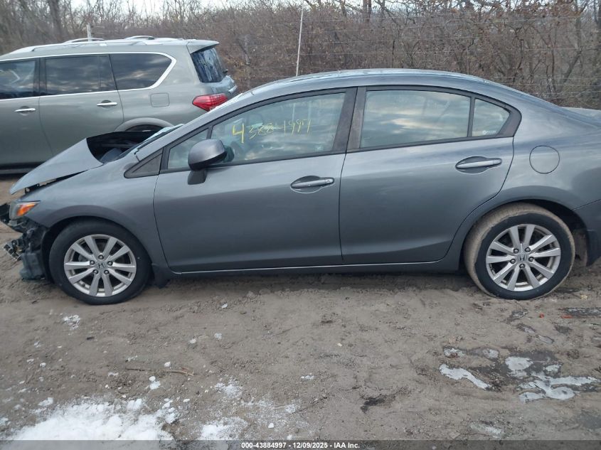 2012 Honda Civic Ex VIN: 19XFB2F80CE088024 Lot: 43884997