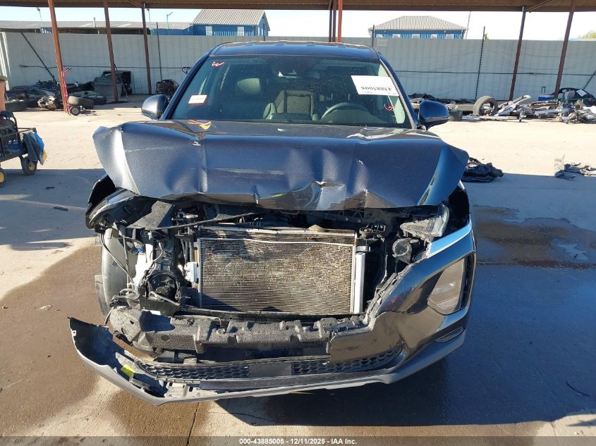 2020 Hyundai Santa Fe Sel VIN: 5NMS33AD7LH225488 Lot: 43885005