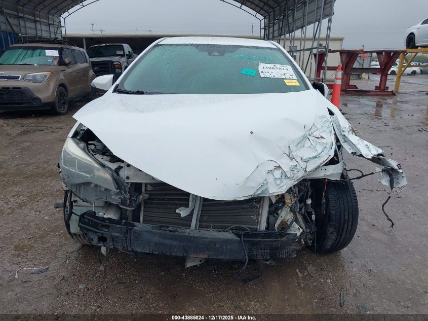 2017 Toyota Corolla Se VIN: 5YFBURHE0HP598352 Lot: 43885024