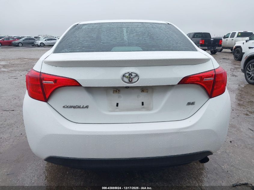 2017 Toyota Corolla Se VIN: 5YFBURHE0HP598352 Lot: 43885024