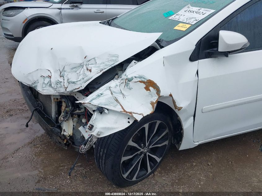 2017 Toyota Corolla Se VIN: 5YFBURHE0HP598352 Lot: 43885024