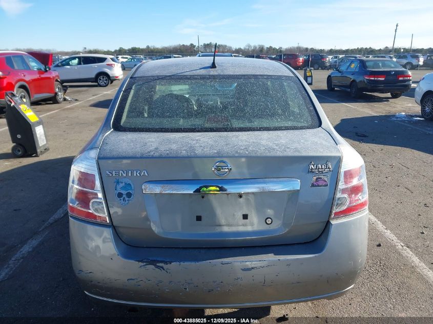 2010 Nissan Sentra 2.0 VIN: 3N1AB6AP4AL604767 Lot: 43885025