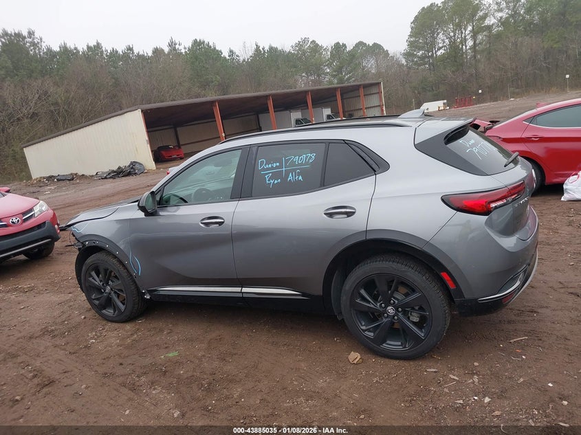 2022 Buick Envision Fwd Preferred VIN: LRBAZLR4XND019350 Lot: 43885035