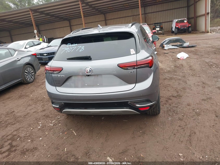 2022 Buick Envision Fwd Preferred VIN: LRBAZLR4XND019350 Lot: 43885035