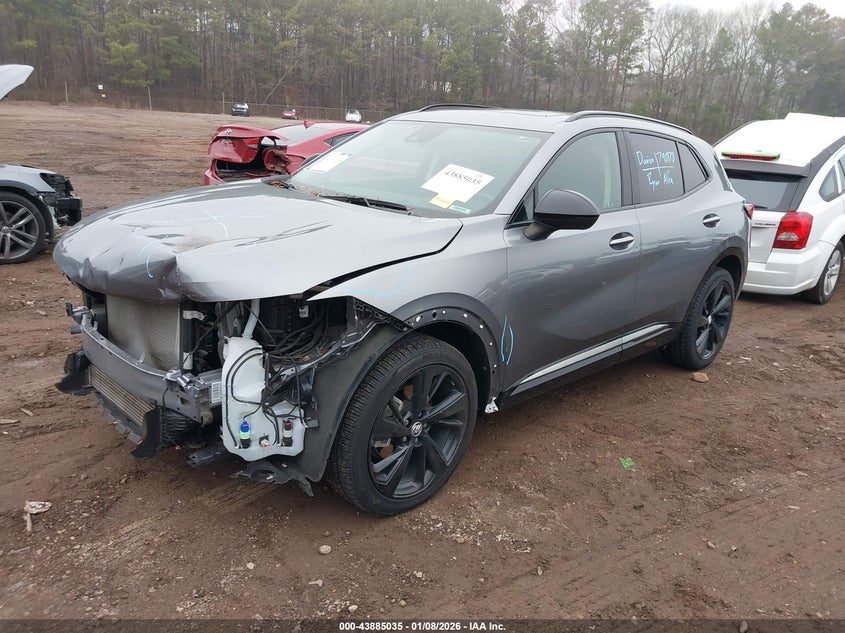 Vin: lrbazlr4xnd019350, lot: 44380587, buick envision fwd preferred 20222