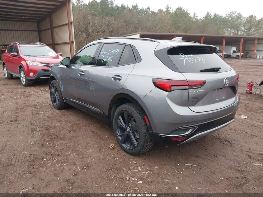Vin: lrbazlr4xnd019350, lot: 44380587, buick envision fwd preferred 20223