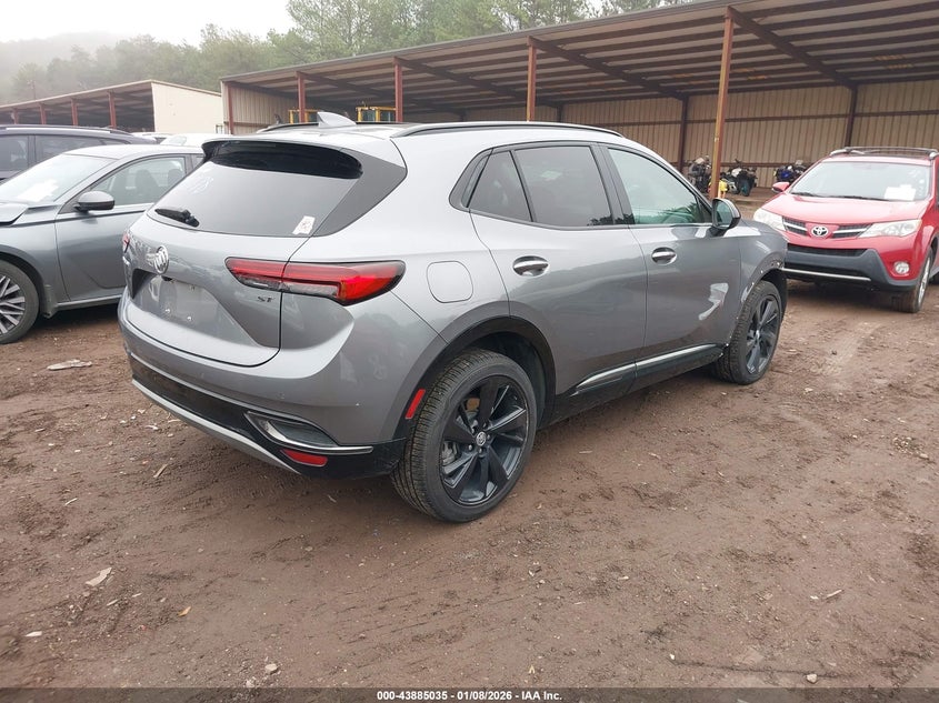 Vin: lrbazlr4xnd019350, lot: 44380587, buick envision fwd preferred 20224
