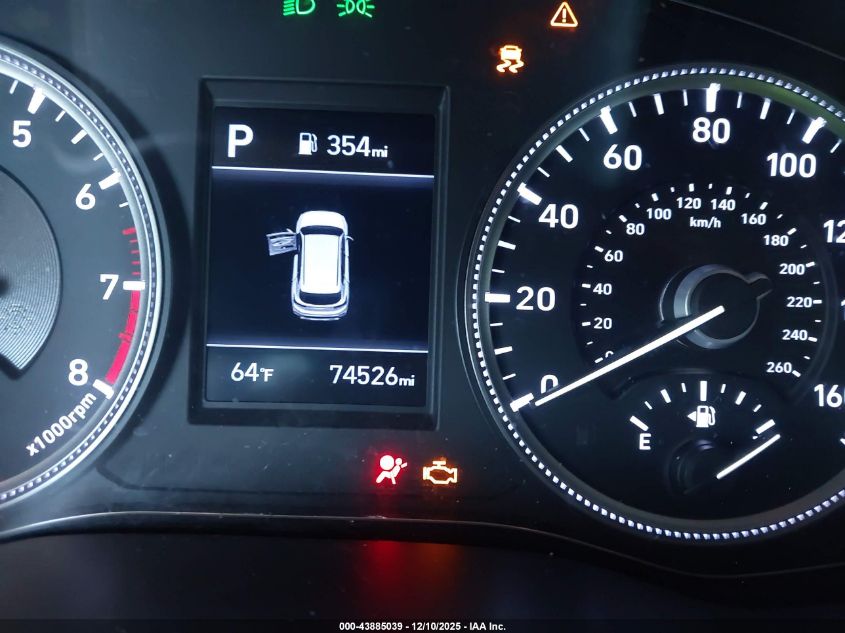 2020 Hyundai Santa Fe Se VIN: 5NMS23AD1LH146692 Lot: 43885039