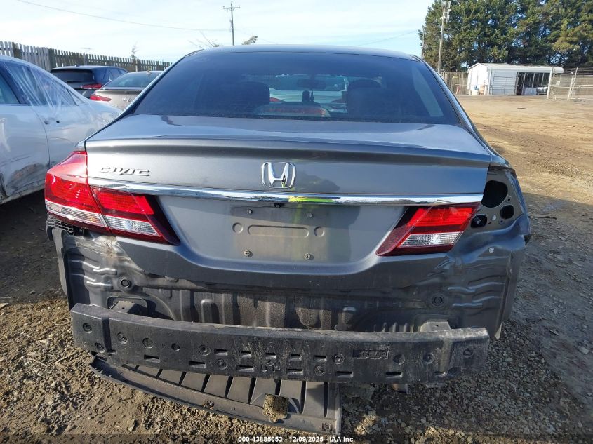 2013 Honda Civic Lx VIN: 19XFB2F54DE069418 Lot: 43885053