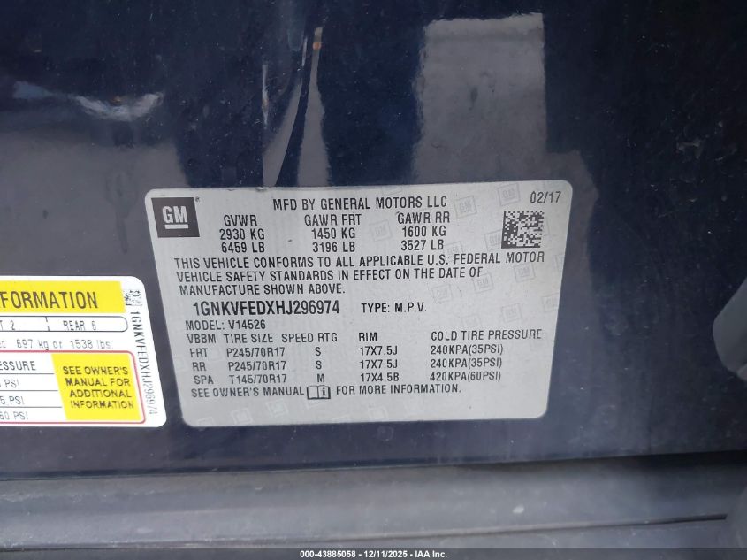 2001 Toyota Highlander V6 VIN: JTEGF21A010009715 Lot: 43885058