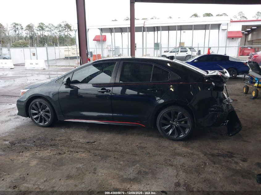 2023 Toyota Corolla Hybrid Se Infrared VIN: JTDBCMFE5P3012406 Lot: 43885070