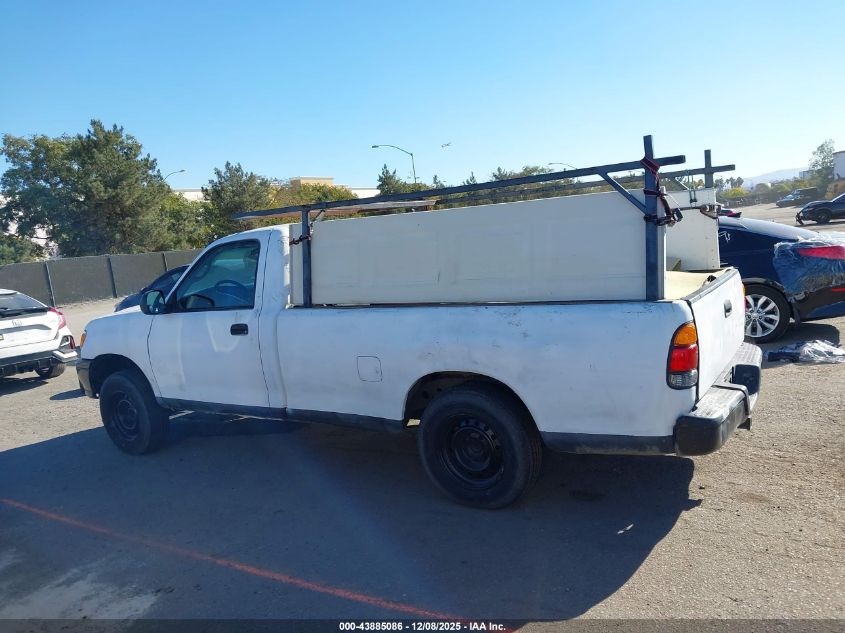 2001 Toyota Tundra VIN: 5TBJN32121S199587 Lot: 43885086