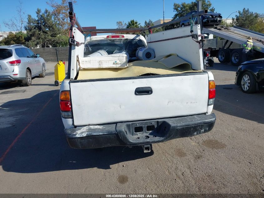 2001 Toyota Tundra VIN: 5TBJN32121S199587 Lot: 43885086