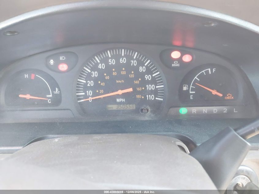 2001 Toyota Tundra VIN: 5TBJN32121S199587 Lot: 43885086