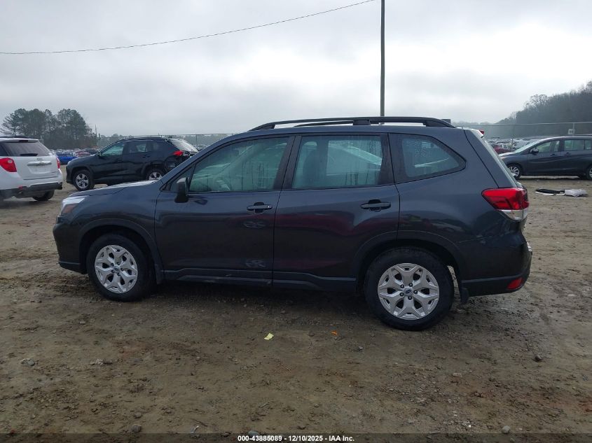 2019 Subaru Forester VIN: JF2SKACC4KH550600 Lot: 43885089