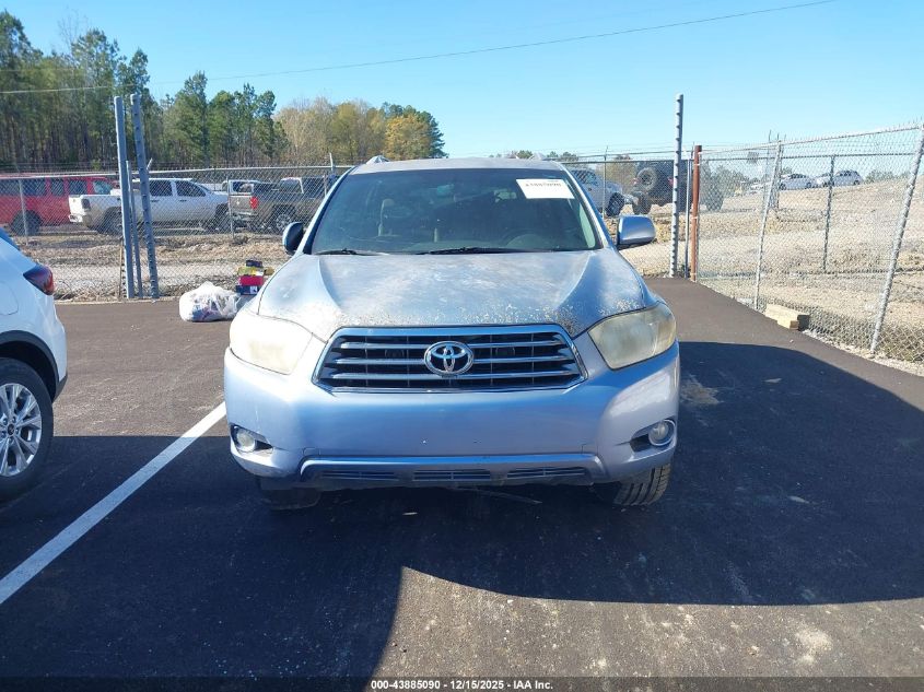 2008 Toyota Highlander Limited VIN: JTEDS42AX82047234 Lot: 43885090