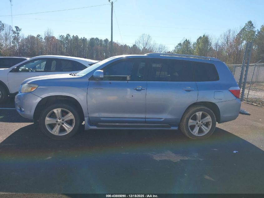 2008 Toyota Highlander Limited VIN: JTEDS42AX82047234 Lot: 43885090