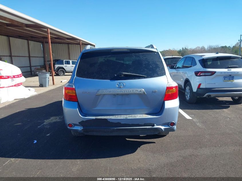 2008 Toyota Highlander Limited VIN: JTEDS42AX82047234 Lot: 43885090