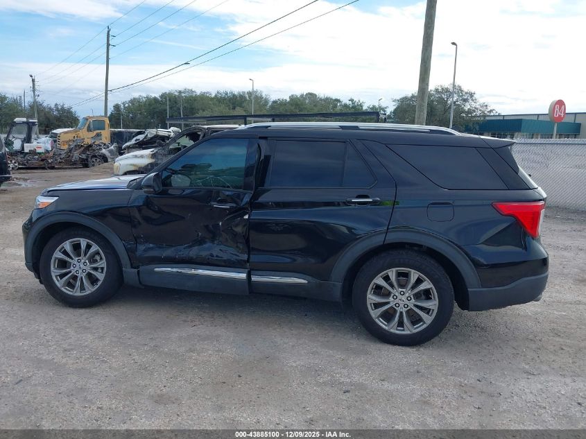 2021 Ford Explorer Limited VIN: 1FMSK8FH6MGA63790 Lot: 43885100