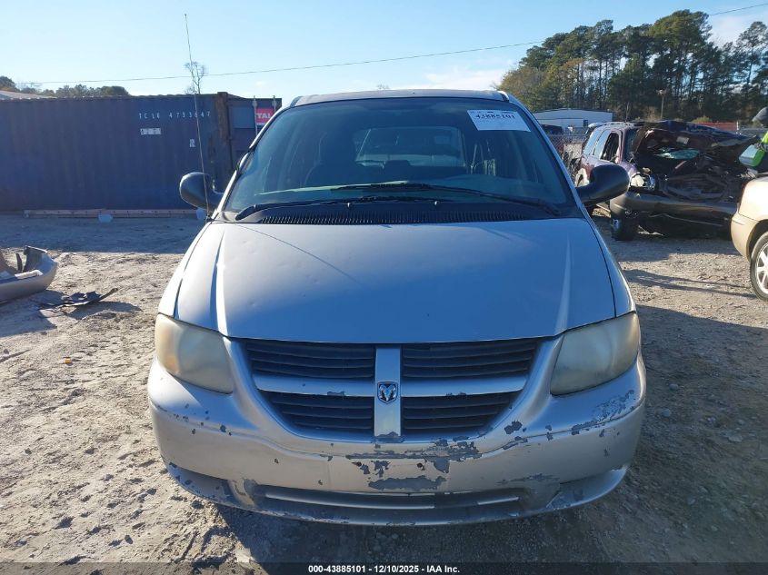 2006 Dodge Grand Caravan Se VIN: 1D4GP24R86B502611 Lot: 43885101