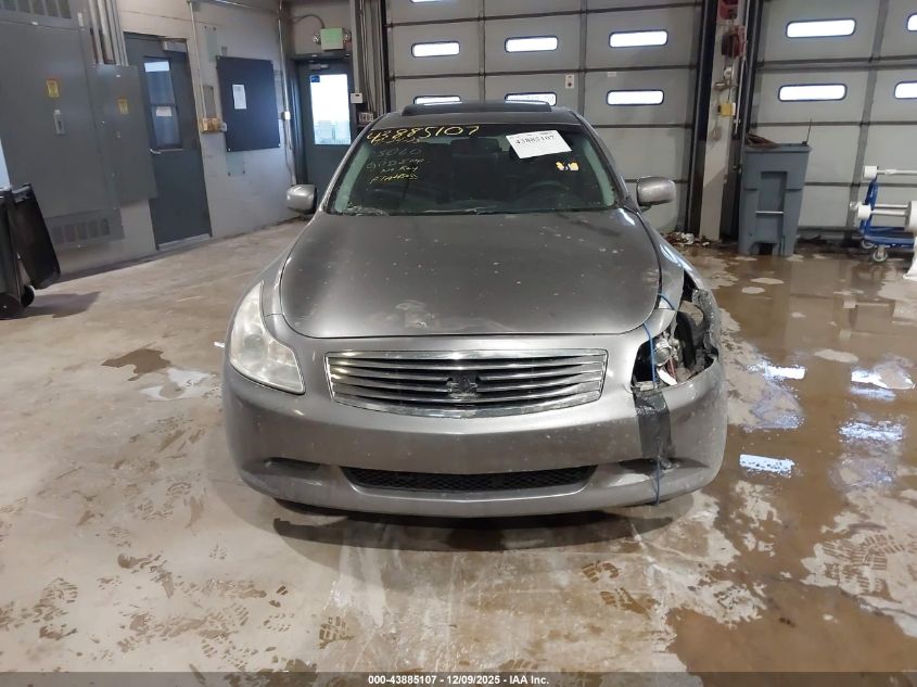 2008 Infiniti G35X VIN: JNKBV61F28M257678 Lot: 43885107