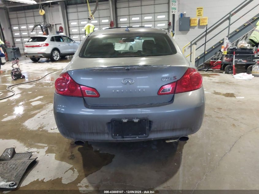 2008 Infiniti G35X VIN: JNKBV61F28M257678 Lot: 43885107