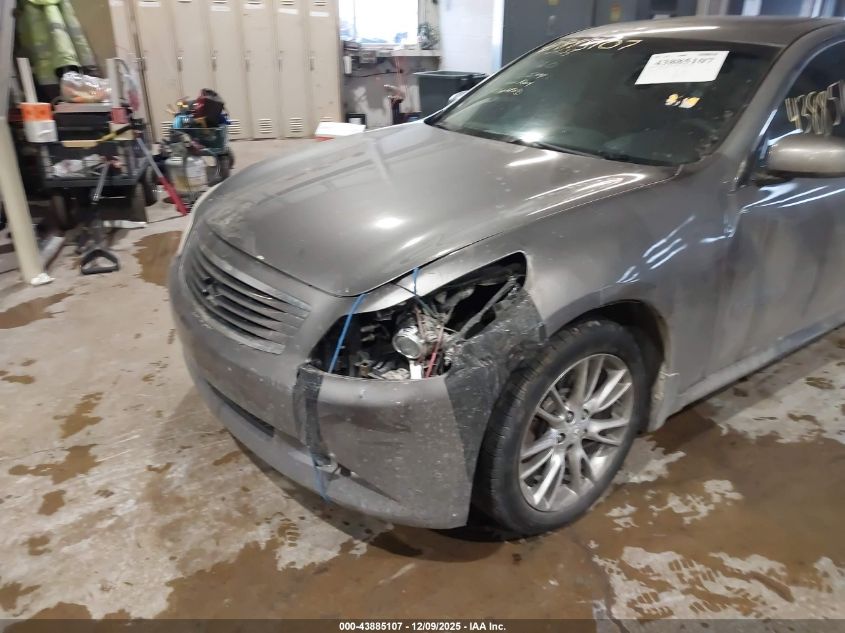 2008 Infiniti G35X VIN: JNKBV61F28M257678 Lot: 43885107