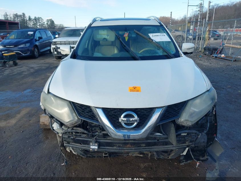 2015 Nissan Rogue Sl VIN: 5N1AT2MV4FC793805 Lot: 43885118