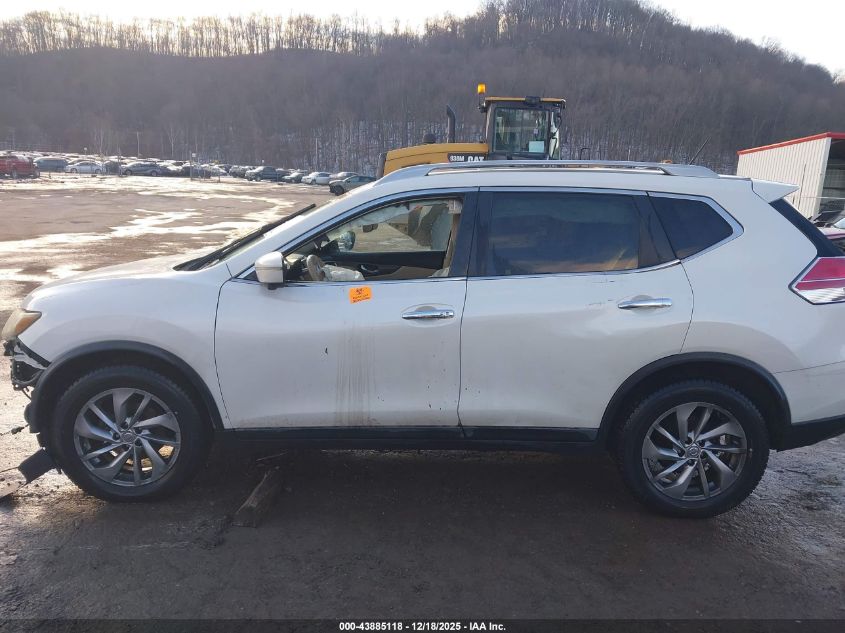 2015 Nissan Rogue Sl VIN: 5N1AT2MV4FC793805 Lot: 43885118