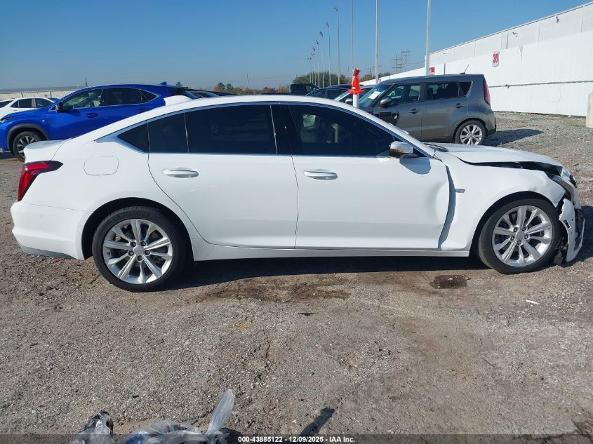 2025 Cadillac Ct5 Premium Luxury Rwd VIN: 1G6DN5RK9S0107512 Lot: 43885122