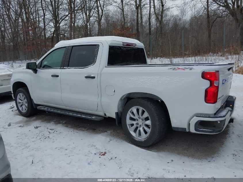 2022 Chevrolet Silverado 1500 Ltd 4Wd Short Bed Custom VIN: 3GCPYBEK7NG101424 Lot: 43885123