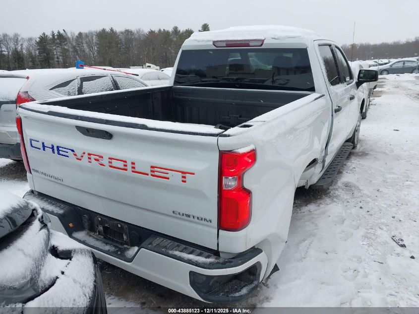 2022 Chevrolet Silverado 1500 Ltd 4Wd Short Bed Custom VIN: 3GCPYBEK7NG101424 Lot: 43885123