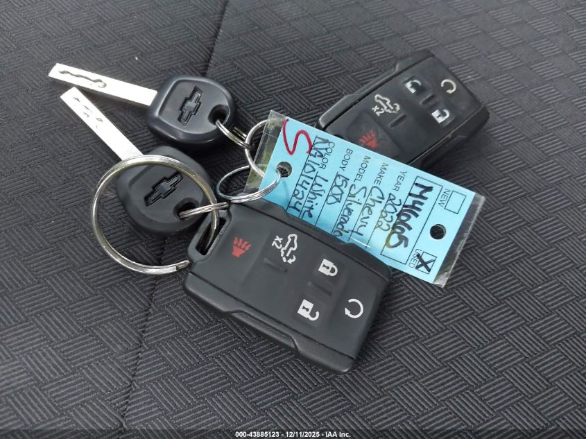 2022 Chevrolet Silverado 1500 Ltd 4Wd Short Bed Custom VIN: 3GCPYBEK7NG101424 Lot: 43885123