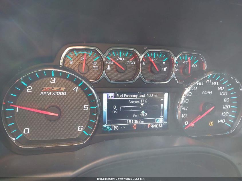 2016 Chevrolet Silverado 1500 2Lz VIN: 3GCUKSEC5GG344942 Lot: 43885128