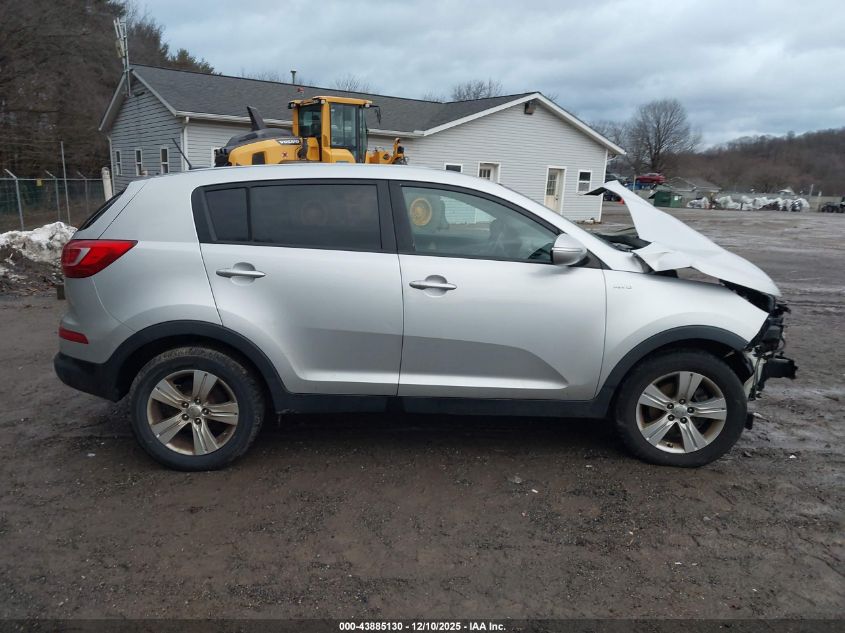 2012 Kia Sportage Lx VIN: KNDPBCA26C7207935 Lot: 43885130