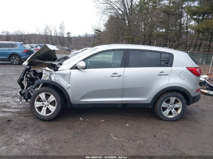 2012 Kia Sportage Lx VIN: KNDPBCA26C7207935 Lot: 43885130