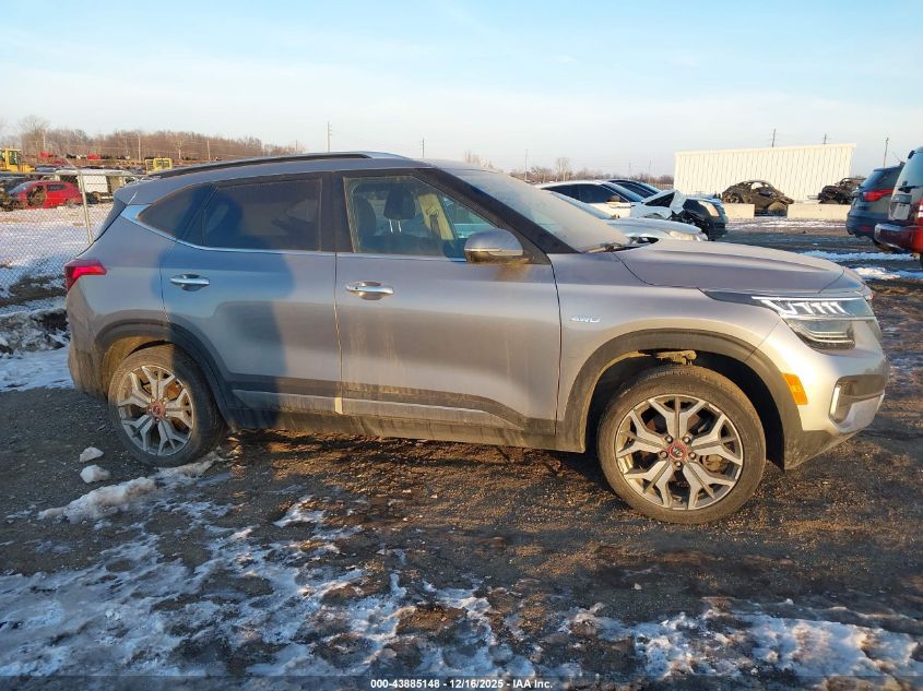 2021 Kia Seltos Sx Turbo VIN: KNDETCA20M7052532 Lot: 43885148