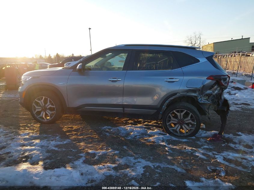 2021 Kia Seltos Sx Turbo VIN: KNDETCA20M7052532 Lot: 43885148