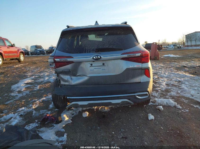 2021 Kia Seltos Sx Turbo VIN: KNDETCA20M7052532 Lot: 43885148